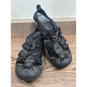Nevados Men's US Sz 12, UK 11 Black & Gray Kariba Water Shoes Sandals Summer